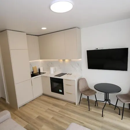 Апартаменты Flat For 2 Or 1 With Free Parking And Fast Wi-fi Вильнюс