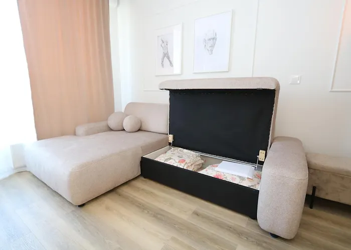 アパート Flat For 2 Or 1 With Free Parking And Fast Wi-fi ヴィリニュス